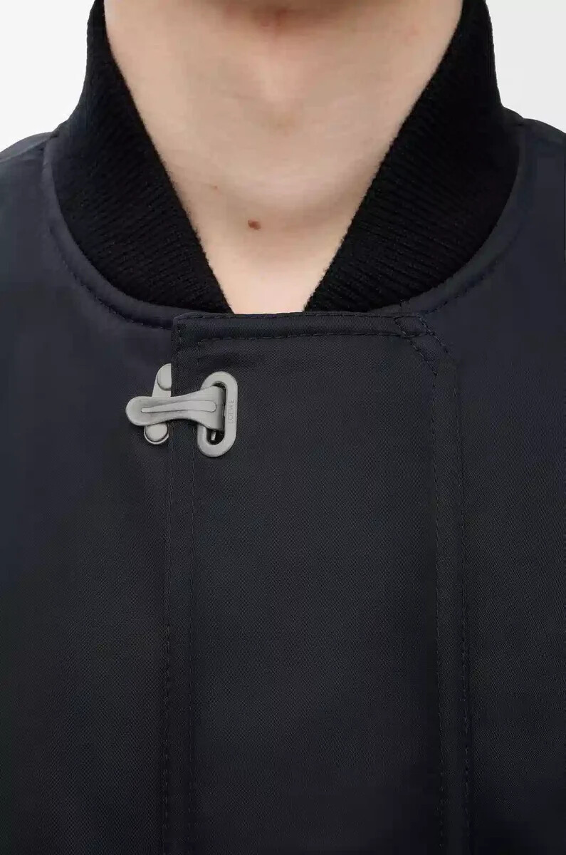 jacket in nylon black