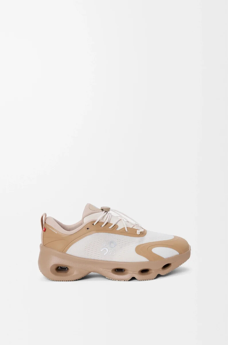 cloudsolo sneaker dark sandcream