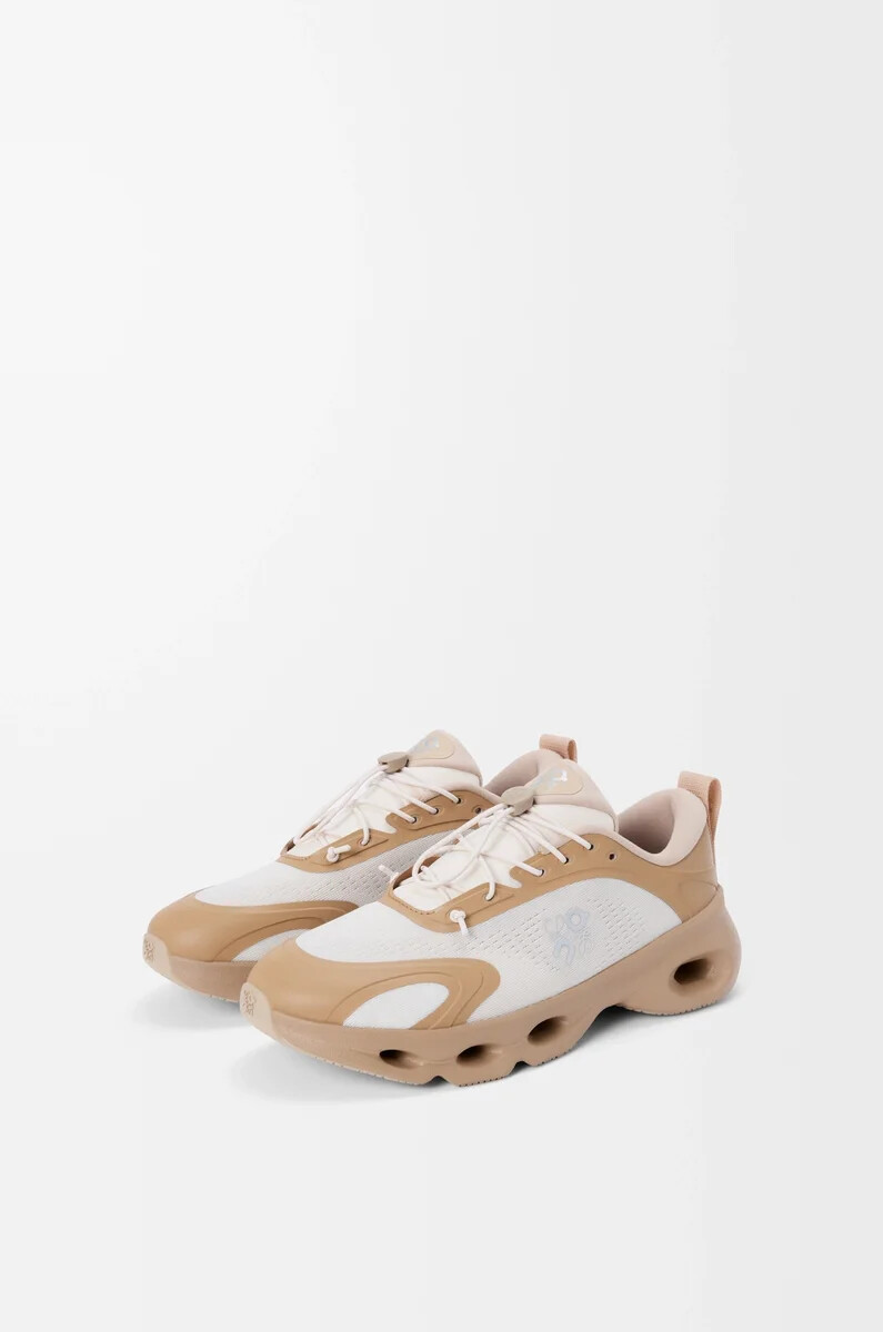 cloudsolo sneaker dark sandcream