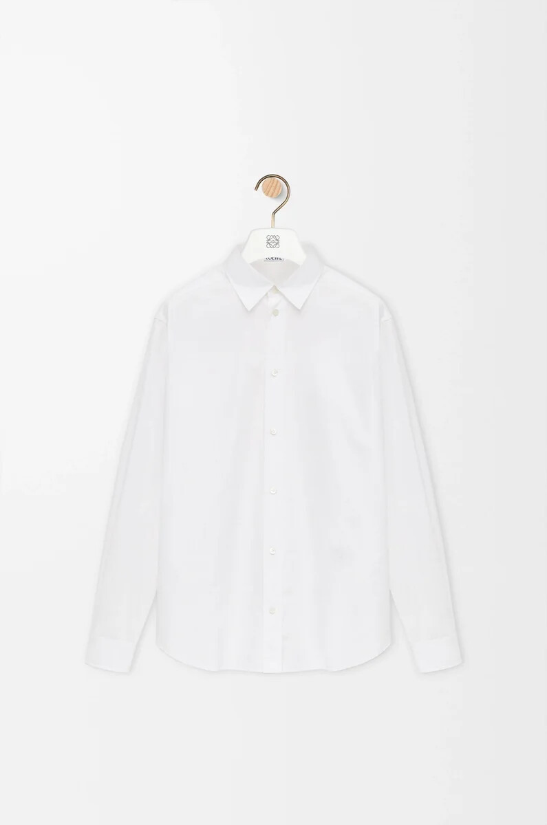 shirt in cotton white