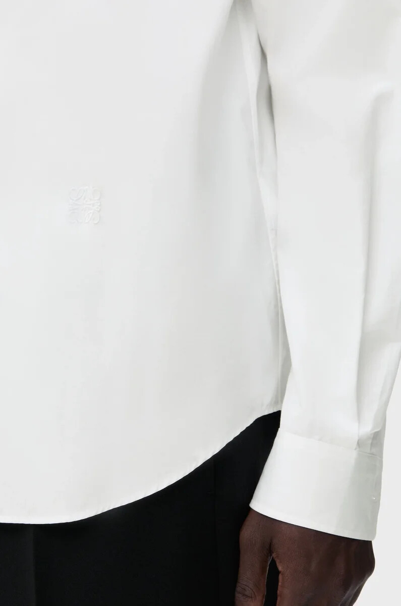 shirt in cotton white