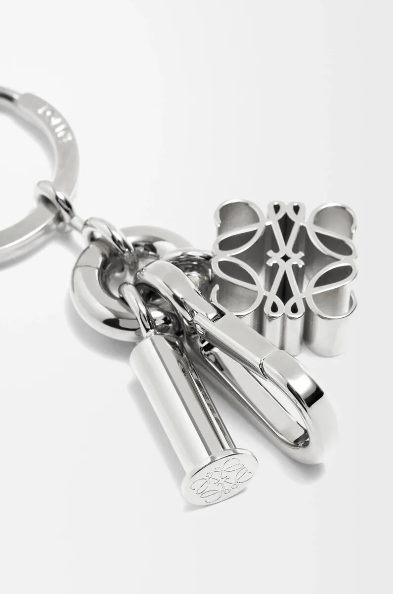 anagram keyring silver