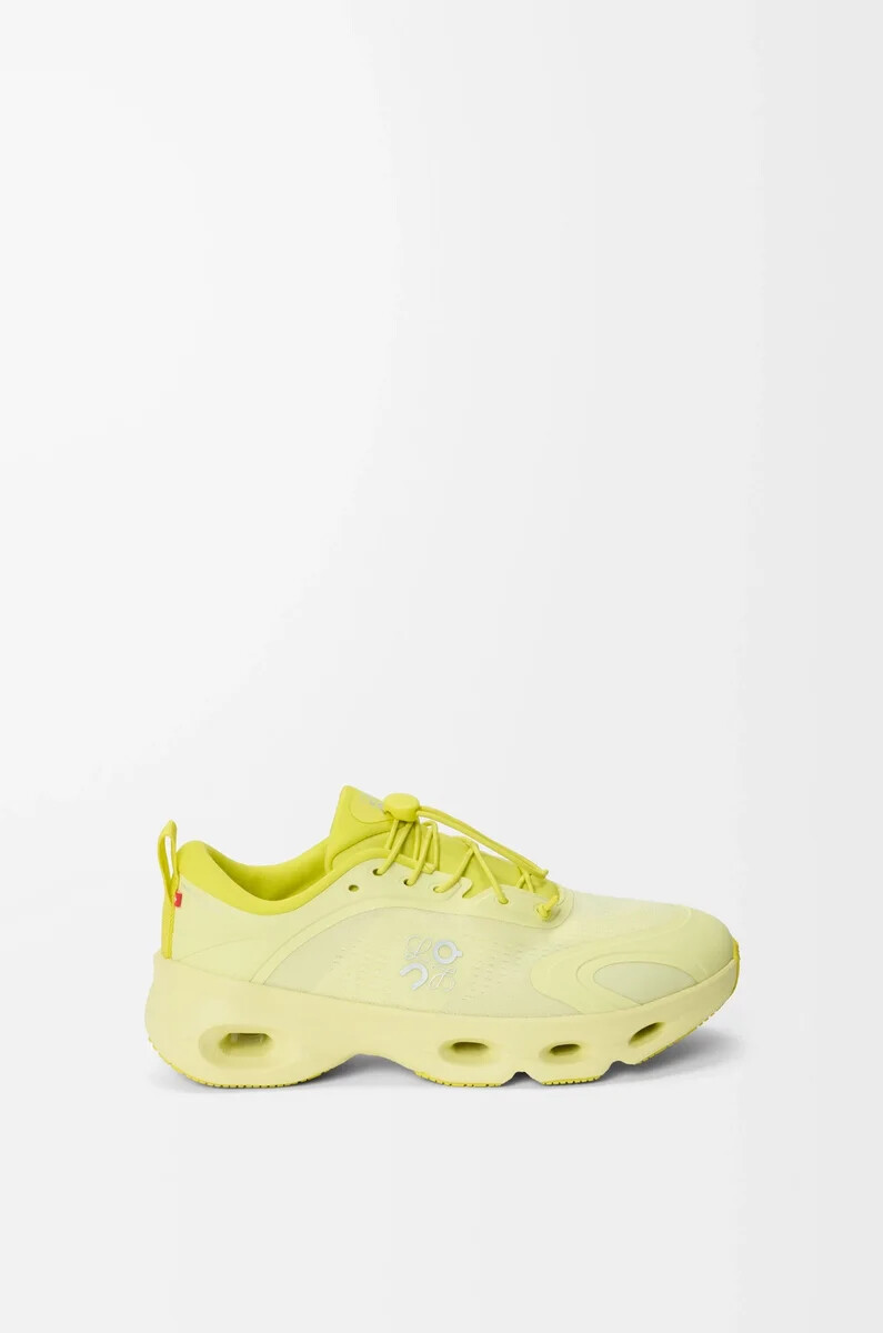 cloudsolo sneaker lime green