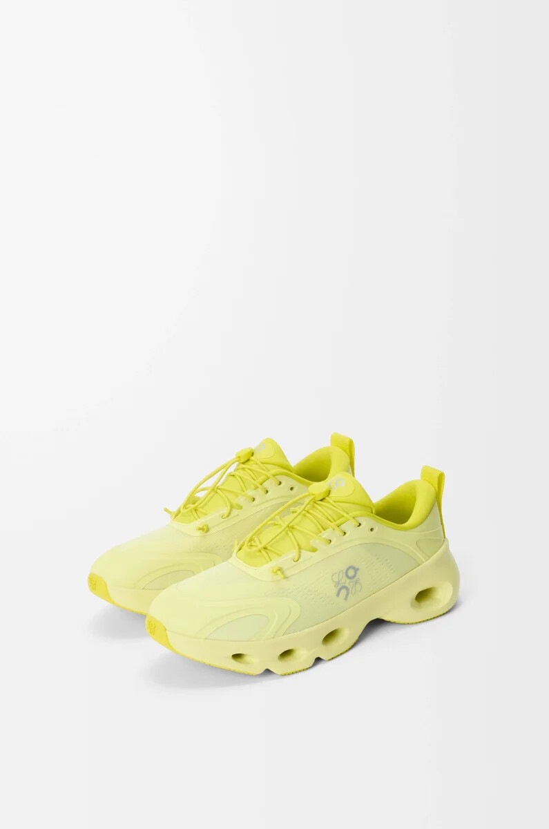 cloudsolo sneaker lime green