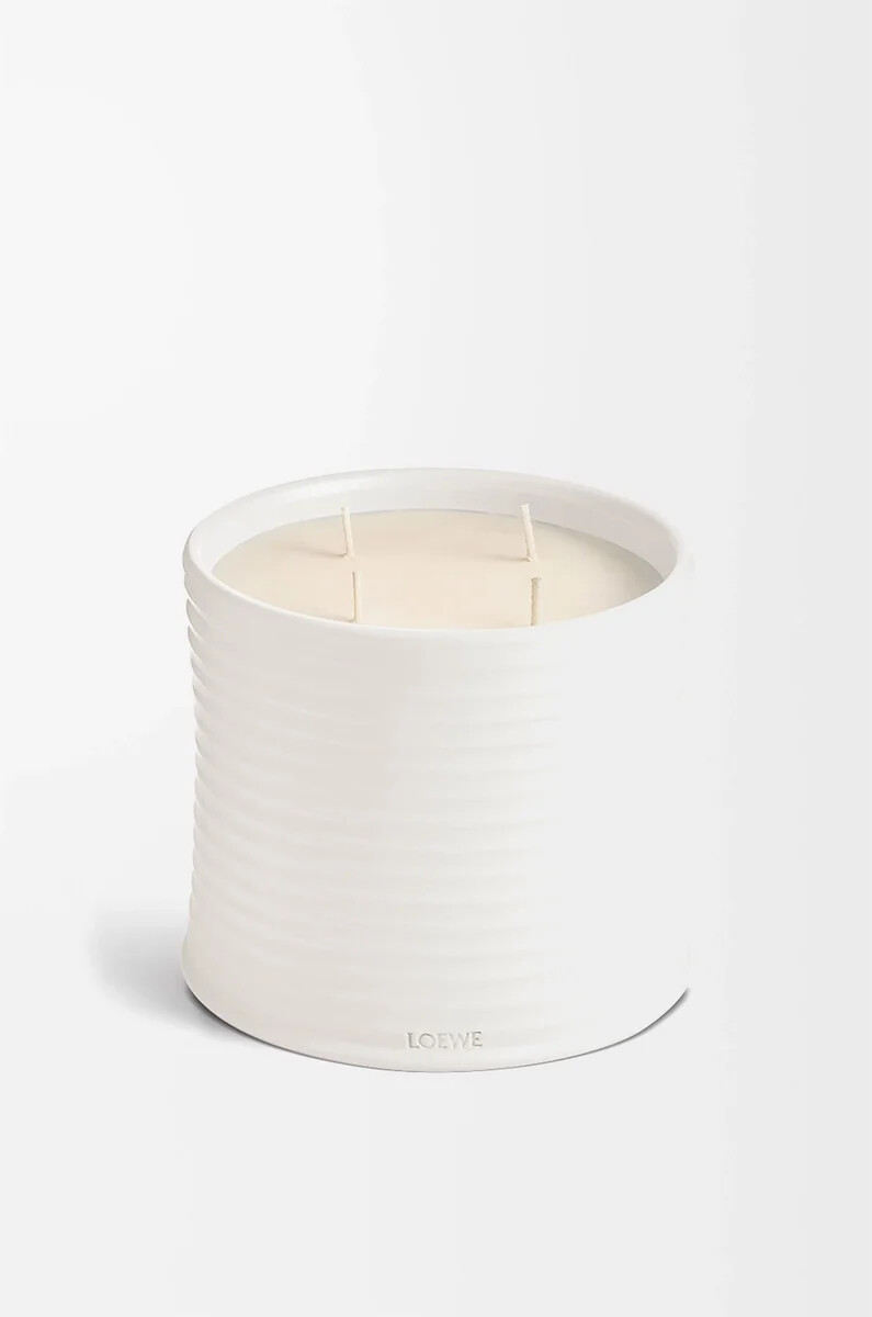large oregano candle white