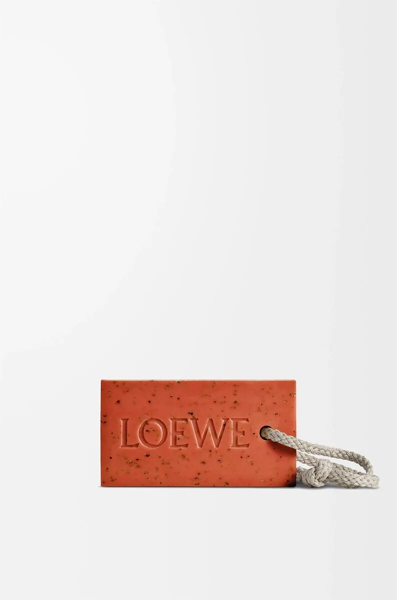 tomato leaves large bar soap red